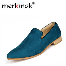 Men Fashion Vintage Leather Men's Flats Casual